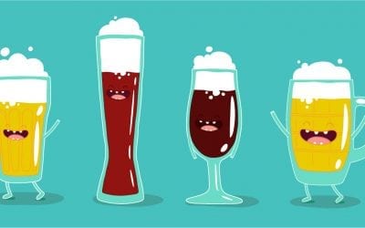 The right glass for the right beer…