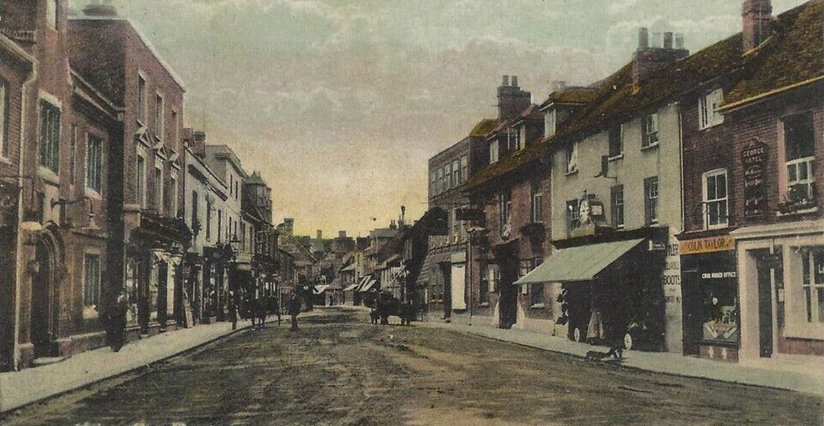 Rickmansworth High Street 1910