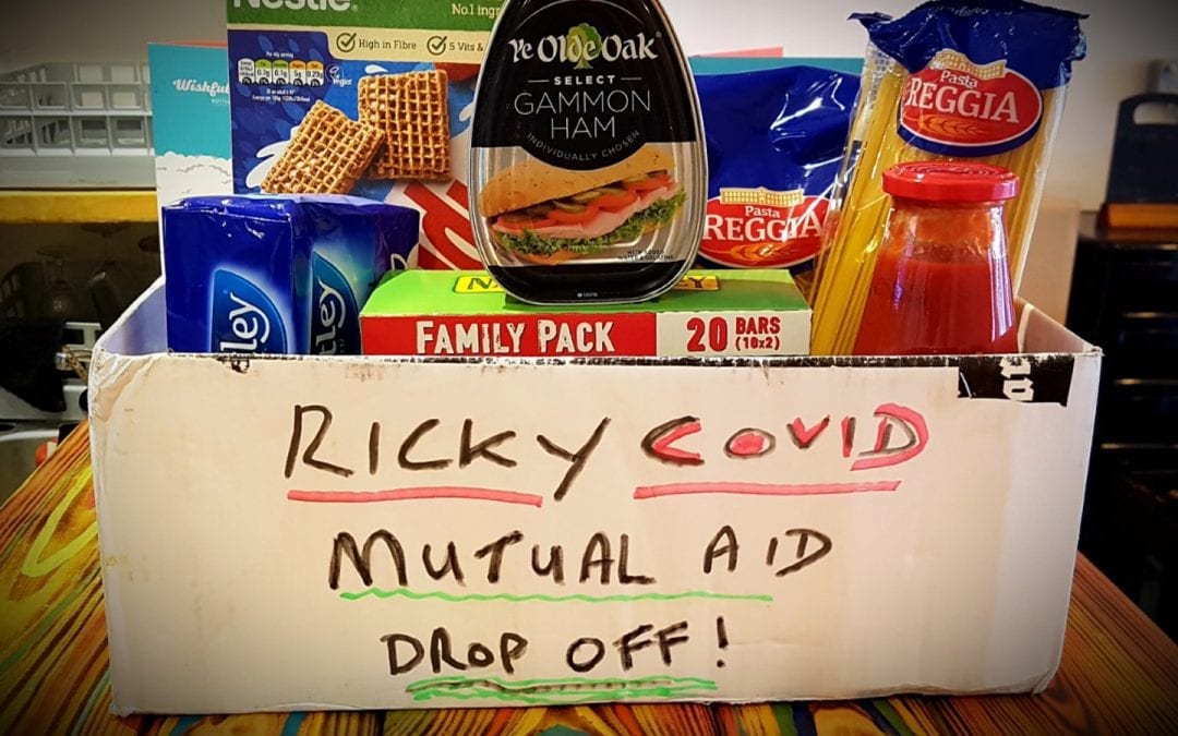 Supporting Ricky Covid Mutual Aid