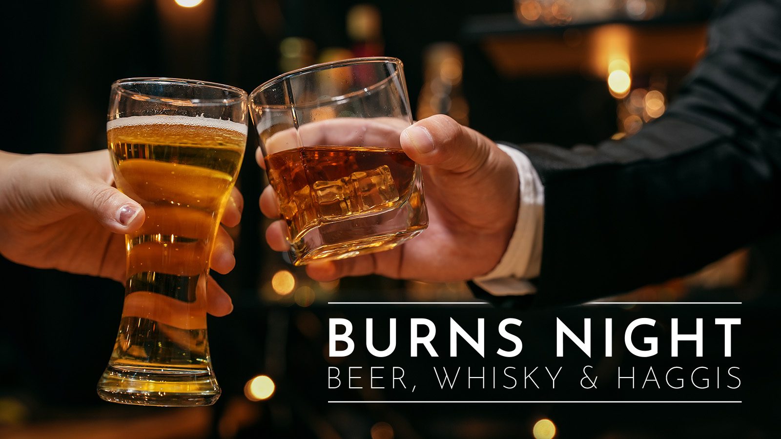 Burns Night Beer Whisky And Haggis Wishful Drinking